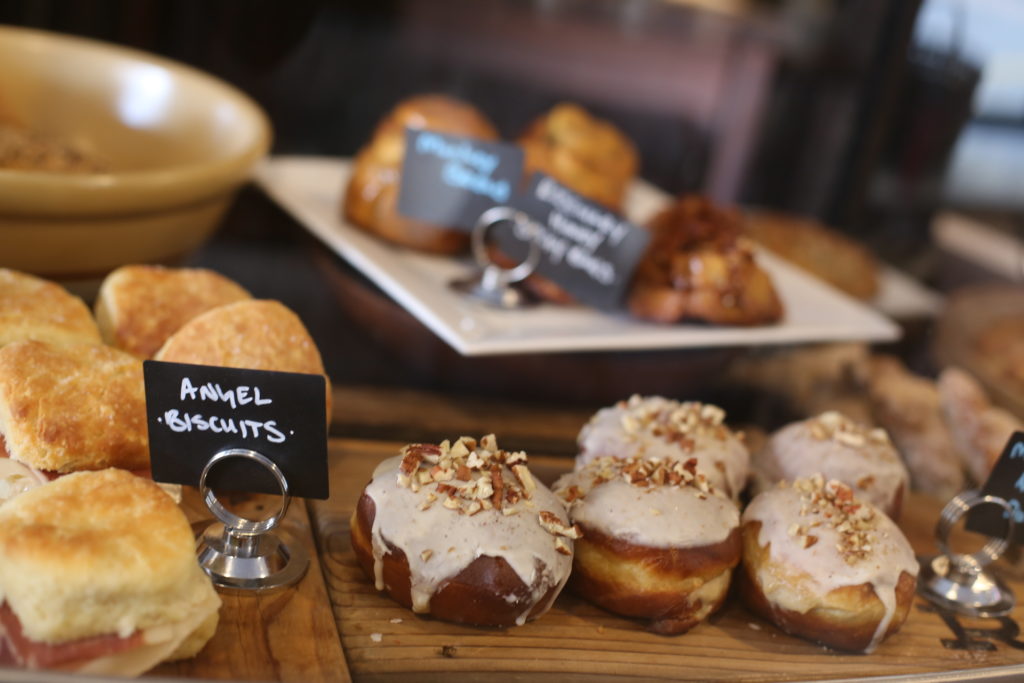 Baked goods at The Rhu.